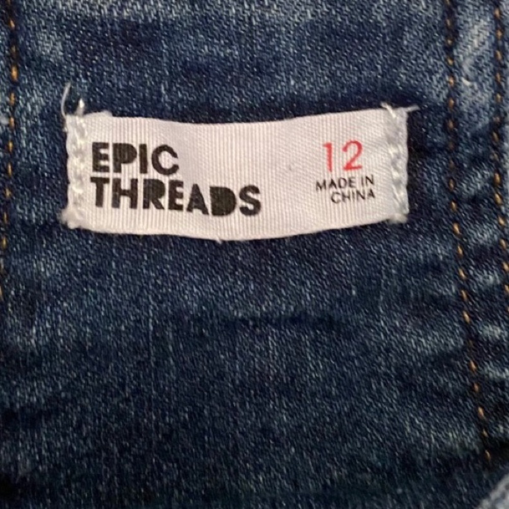 *SOLD* EPIC THREADS Girls Overalls - Picture 6 of 6